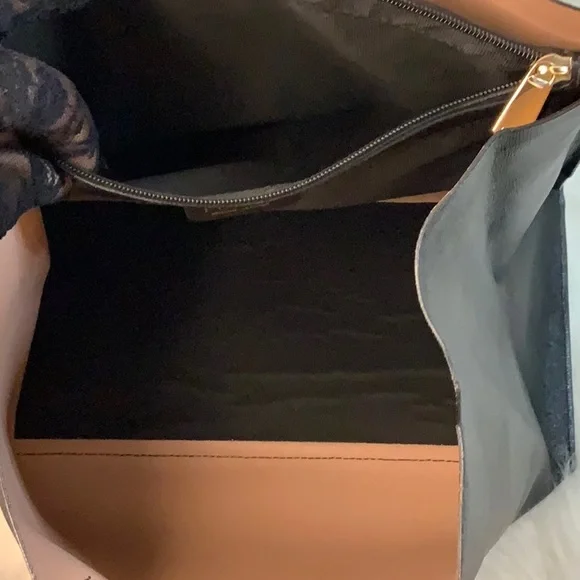 FURLA Sally Saffiano Leather Tote (EUC) Black - Picture 13 of 17